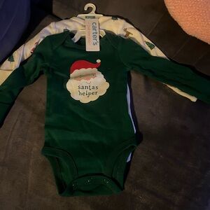 Set of 2 Baby boy holiday onsies